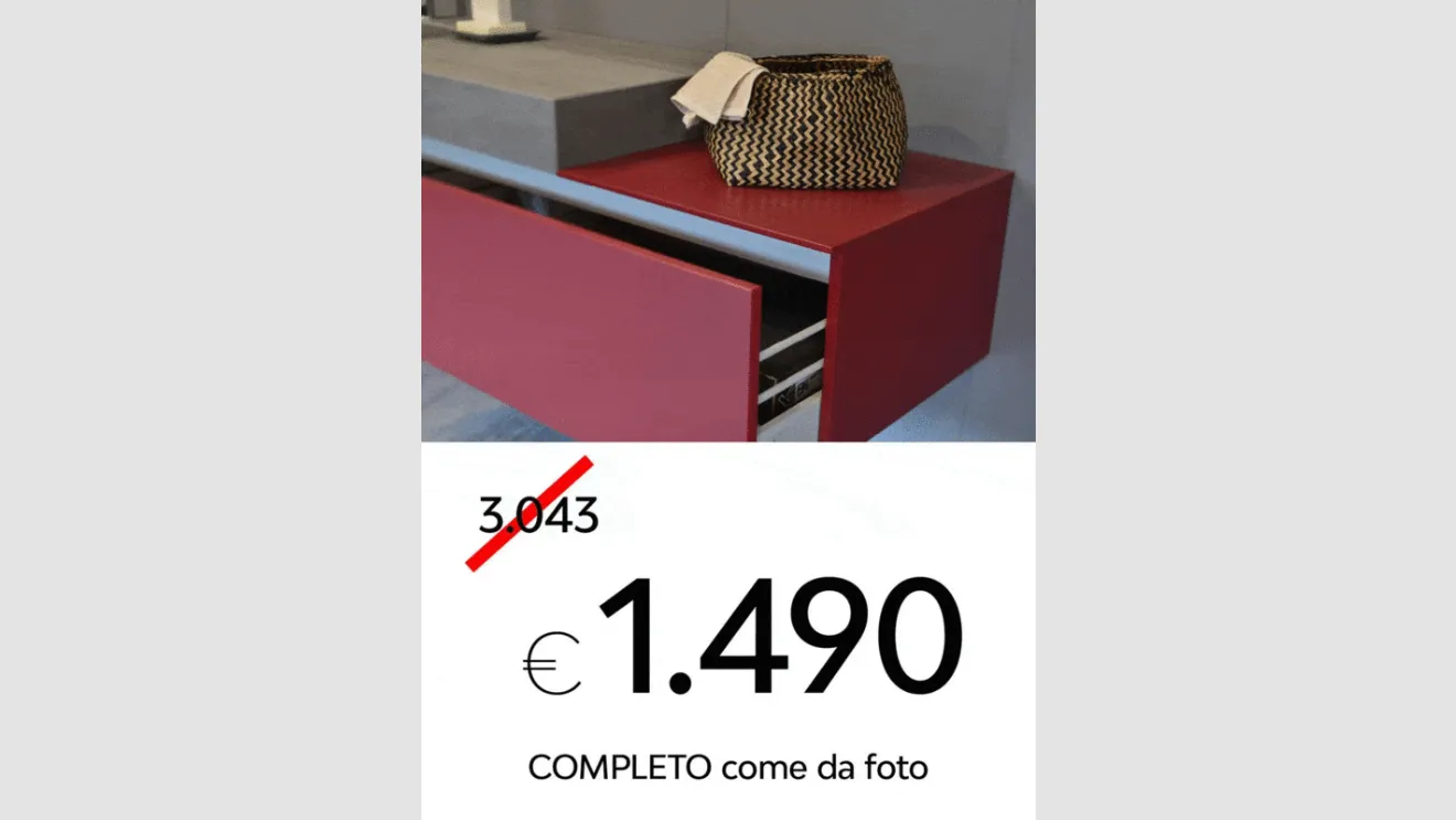 Arredo Bagno Composizione 02 scontato