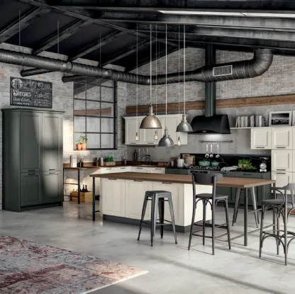 Cucina Classica Village 01 di Gentili Cucine