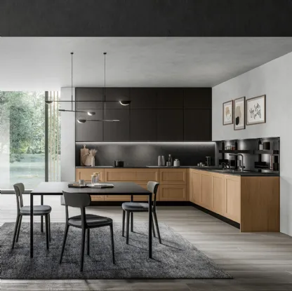 Cucina Moderna Frida 03 angolare di Arredo3