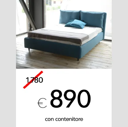 Letto Fris  imbottito scontato